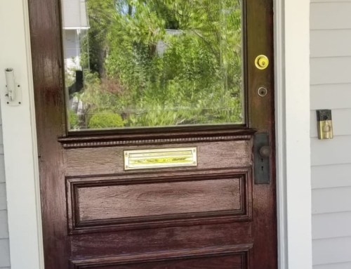 Oakwood Exterior Door Stain